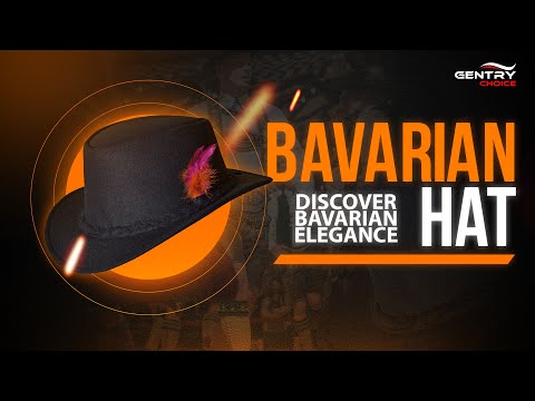 Traditional Mens Oktoberfest Hat | Bavarian Hat Brown