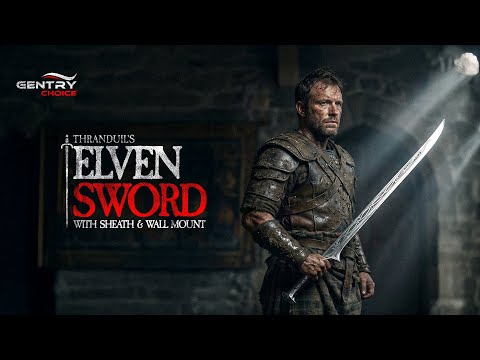 Handmade Thranduil's Elven Sword with Sheath & Wall Mount