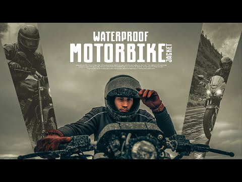 RIDERACT® Cordura Waterproof Motorcycle Jacket | Classic Riding Jacket