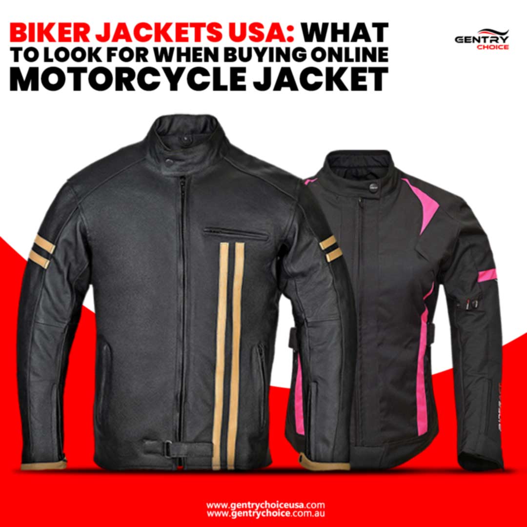 Biker Jackets USA: What to Look for When Buying Online Motorcycle Jackets