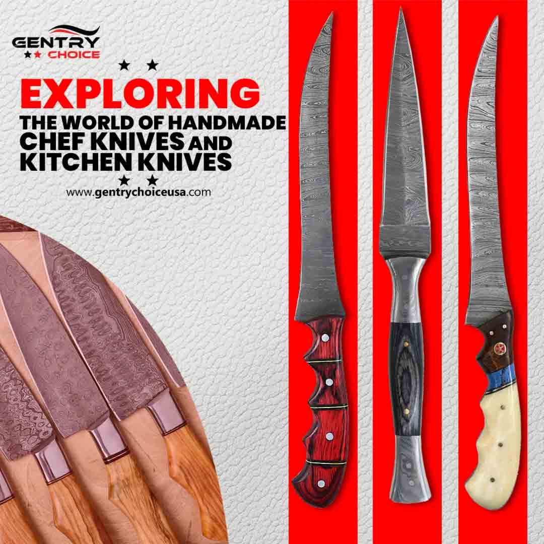 Exploring the World of Handmade Chef Knives and Kitchen Knives
