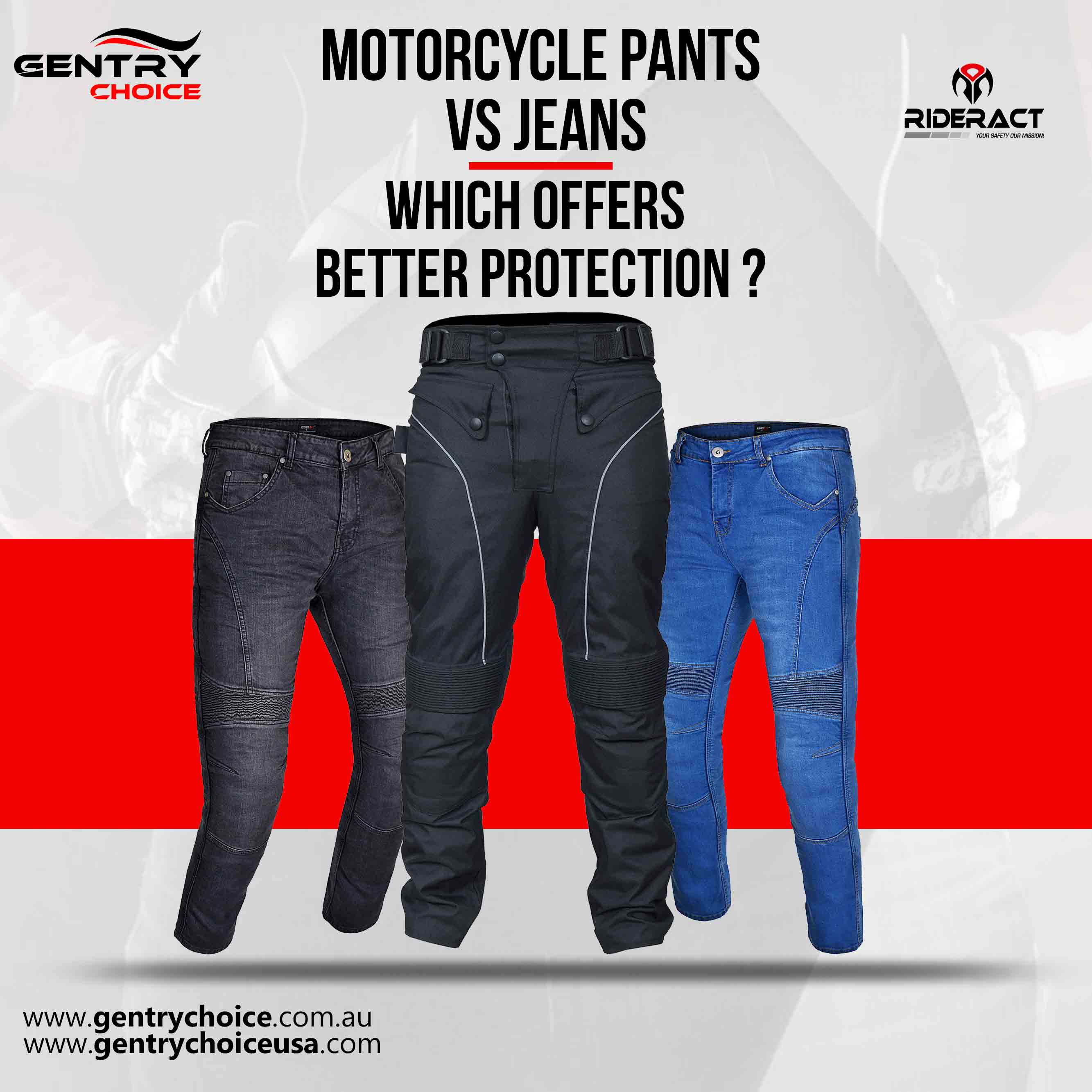Motorcycle Pants vs. Riding Motorcycle Jeans: Which Provides Better Protection