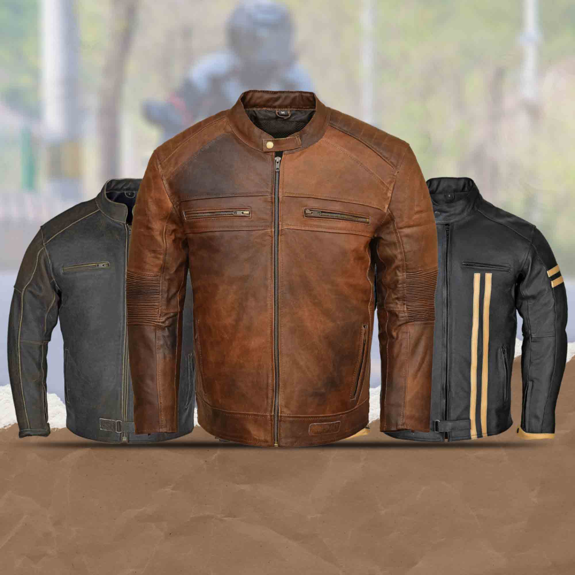 Leather Motorcycle Jackets | Motorbike & Riding Jackets for Bikers