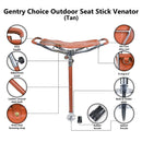 Gentry Choice® Outdoor shooting stick infographics