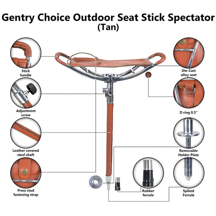 Gentry Choice® Hunting stick infographics