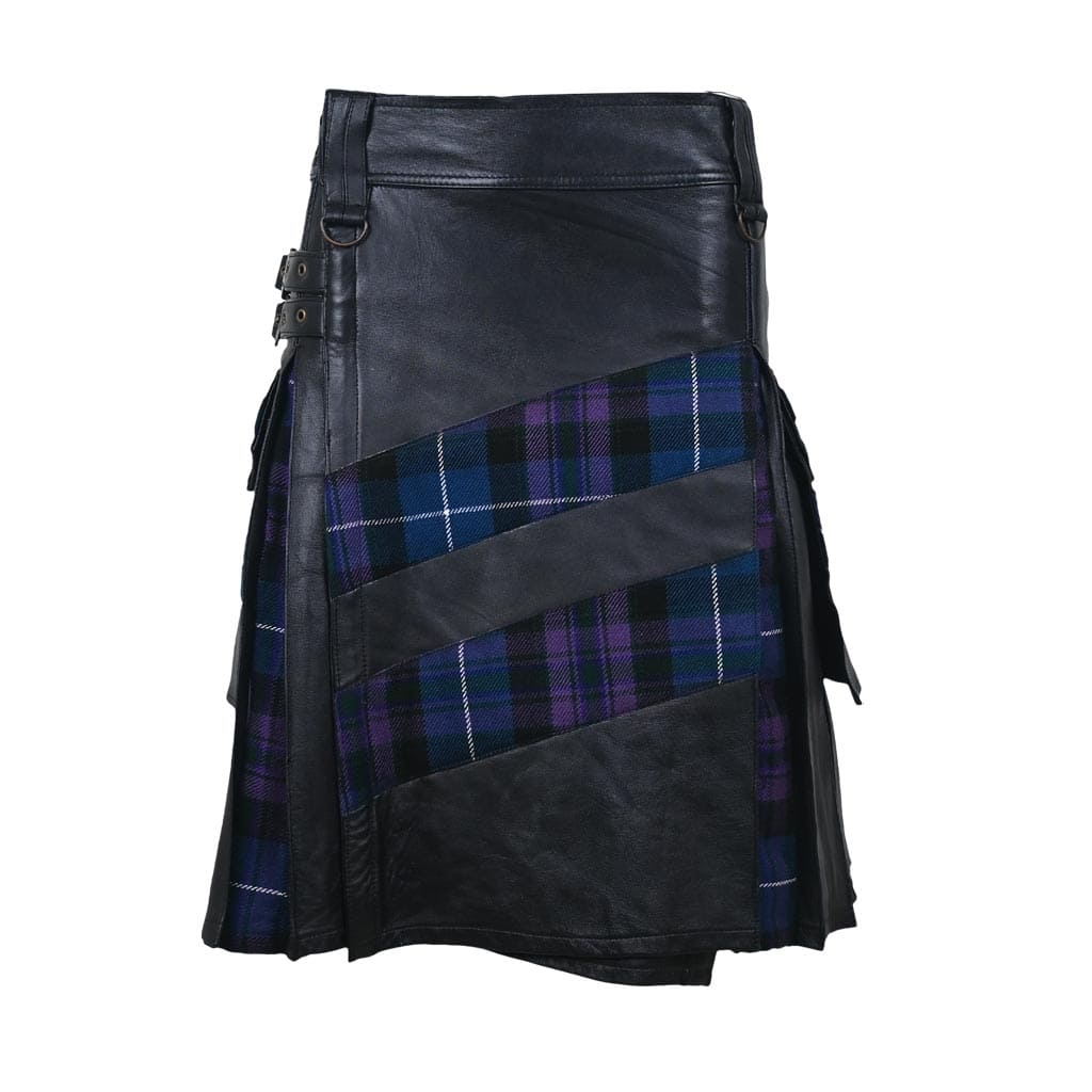 Customized Leather Utility Kilt Pride of Scotland