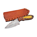 Handmade Skinner Knife Damascus 