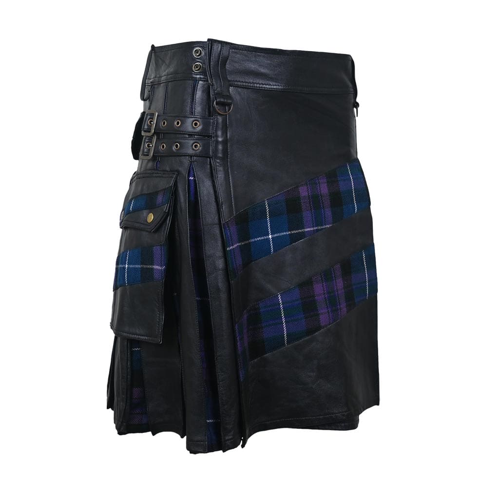 Customized Leather Utility Kilt Pride of Scotland