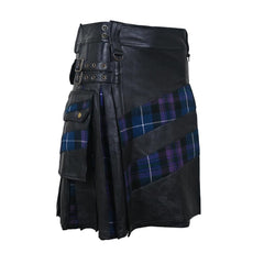 Customized Hybrid Leather Kilt Pride of Scotland