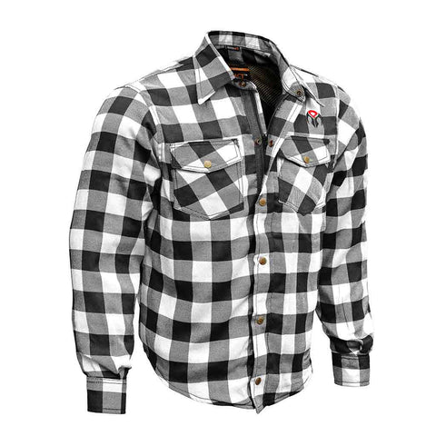 motorcycle flannel shirt