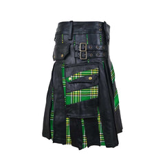 Customized Hybrid Leather Kilt Irish Heritage