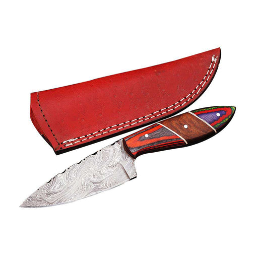 Beautiful Skinner knife with leather sheath