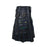 Men Leather Kilt Tartan