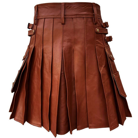 Customized leather kilt