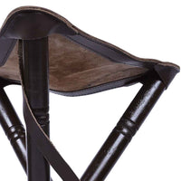 Wooden camping chair