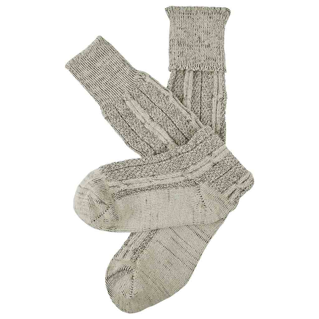 Authentic Bavarian Socks Grey Classic Oktoberfest outfit