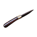 Damascus Skinning Knife with Rain Drop Pattern & Rose wood Handle KSK1307