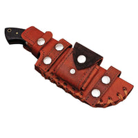 Camping knife with sheath