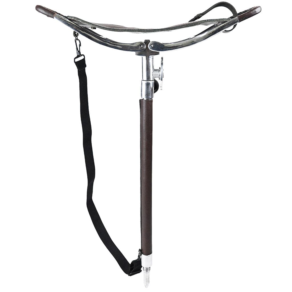 Walking Stick with Seat Moon Coffee Brown