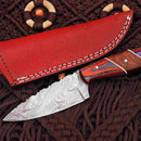 gift knife with leather sheath
