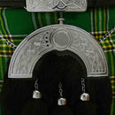 Black fur sporran for Highland dress