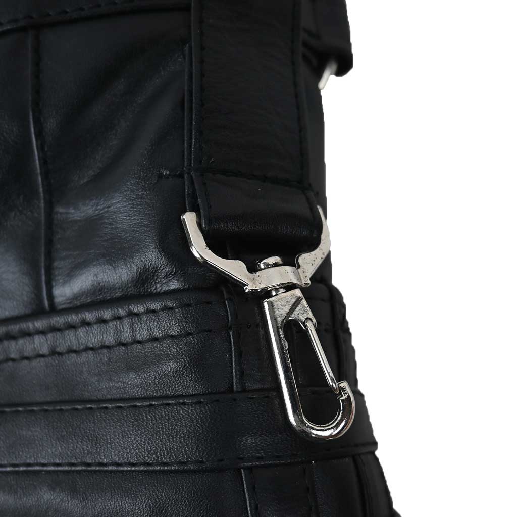 Leather kilt with hook
