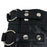 Utility leather kilt with buckles 