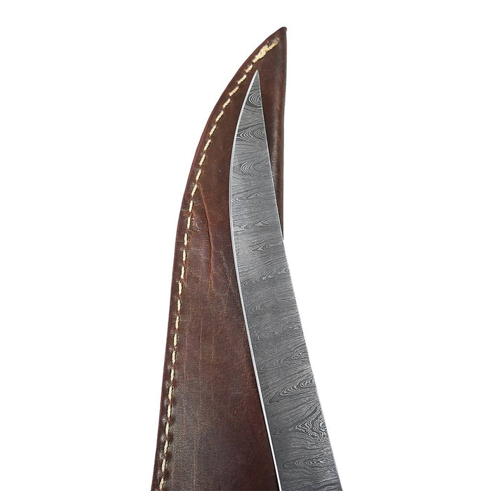 Damascus knife Twist Pattern