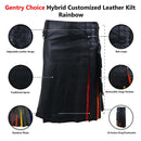 Gentry Choice hybrid customized kilt infographics