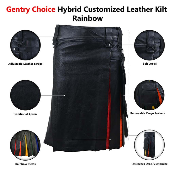 Gentry Choice hybrid customized kilt infographics