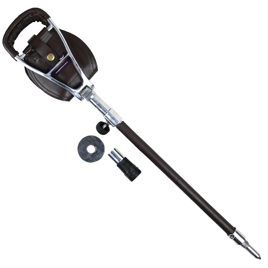 Walking Stick with Seat Moon Coffee Brown