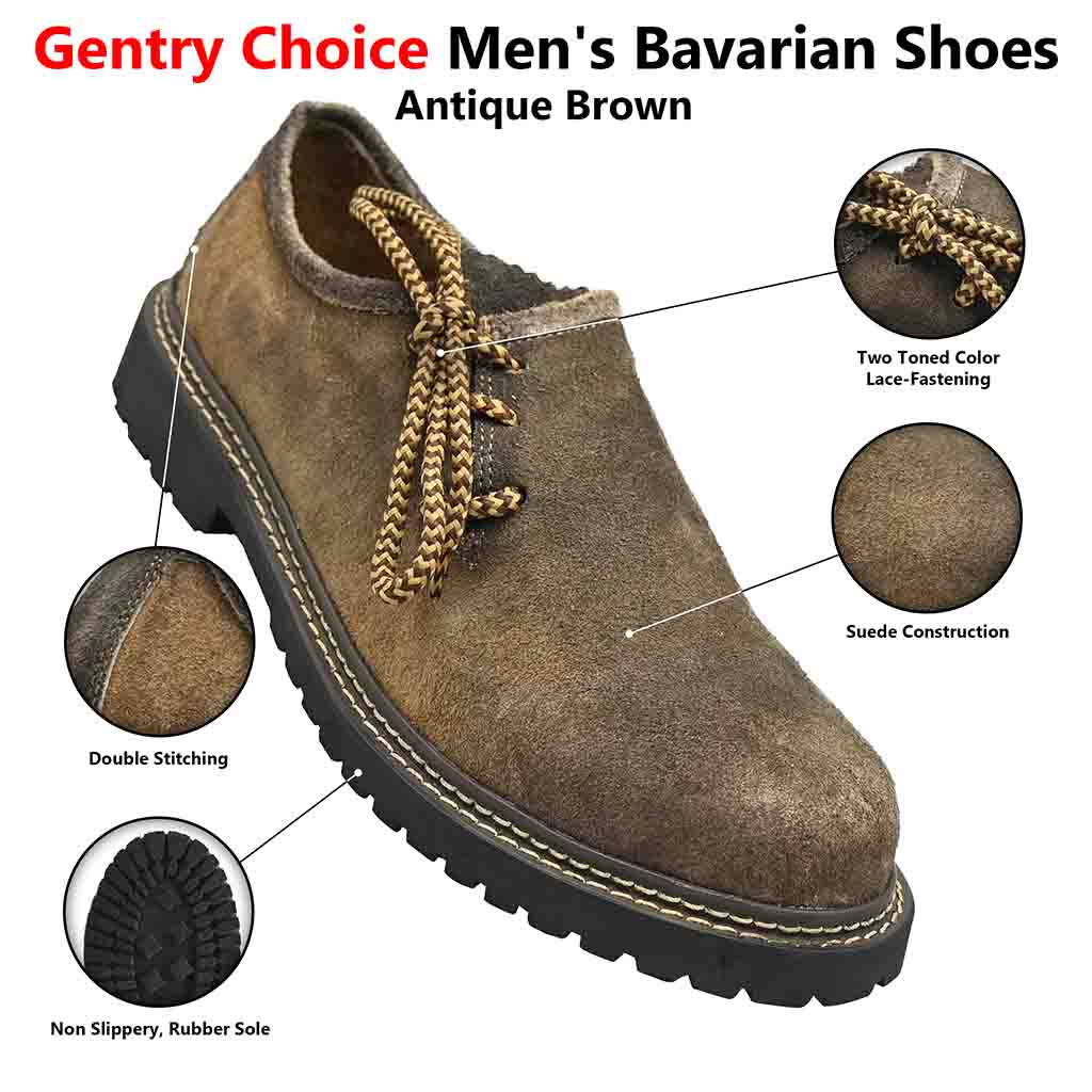lederhosen shoes infography
