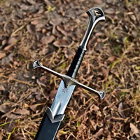 Leather handle Anduril sword
