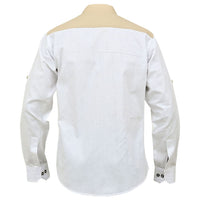 Authentic Bavarian Shirt white back view