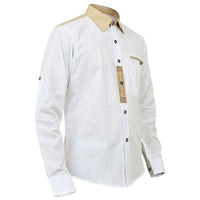 Oktoberfest shirt white with embroidery 