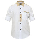  Authentic Bavarian White Shirt embroidery shirt
