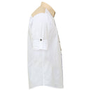 Authentic Oktoberfest Bavarian White Shirt Side angle