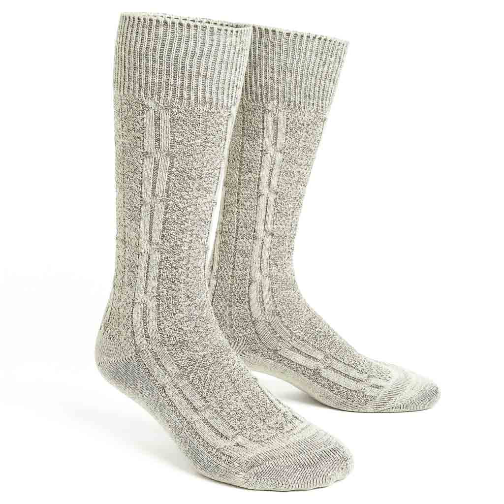 Authentic Mens Oktoberfest Socks Grey Classic Lederhosen Socks