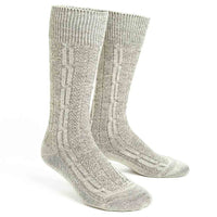 Authentic Mens Oktoberfest Socks Grey Classic Lederhosen Socks