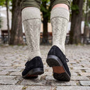 Authentic Mens Oktoberfest Socks Grey Classic Lederhosen Socks