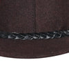 Image of Hat with black ribbon