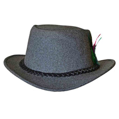 Traditional Bavarian Hat Grey