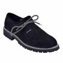 Mens German Shoes Leather | Black lederhosen footwear