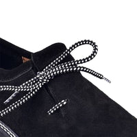 Mens German Shoes Leather | Black lederhosen footwear