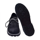 Mens German Shoes Leather | Black lederhosen footwear