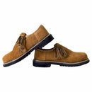 Suede Mens Leather Oktoberfest Shoes Golden Brown