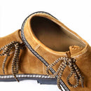 Suede Mens Leather Oktoberfest Shoes Golden Brown