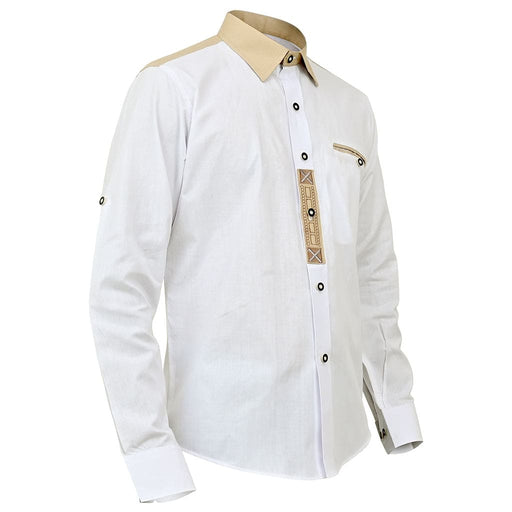 Oktoberfest shirt white with embroidery