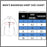 Gentry Choice Bavarian shirt white size chart