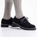 Men's German Shoes Suede Leather Black lederhosen footwear